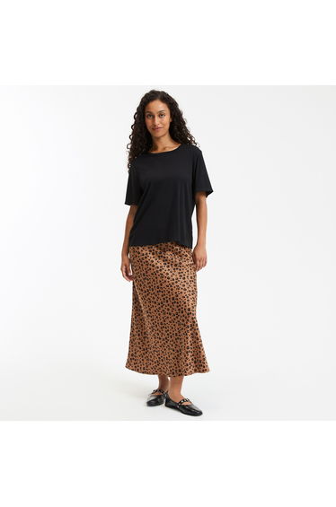 Crew Neck T-Shirt with Short Sleeves