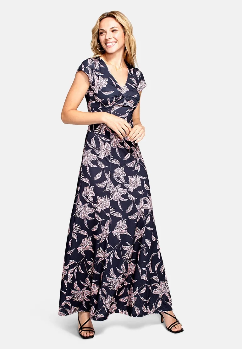 hotsquash empire line maxi dress Empire Maxi Dress - Sustainably Made in London