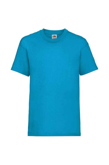 Fruit of the Loom Childrens/Kids Valueweight T-Shirt - Azure Blue