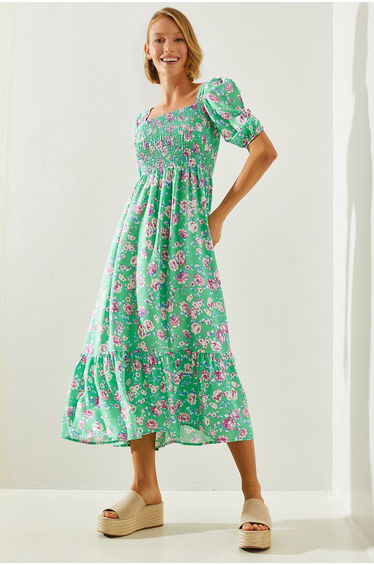 Women's Chest Gipel Watermelon Sleeve Viscose Dress