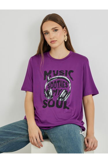 Graphic Printed Oversized T-Shirt
