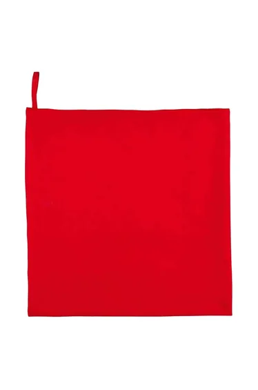 SOLS Atoll 50 Microfibre Hand Towel - Red