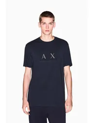 Embroidered Logo T-Shirt Navy