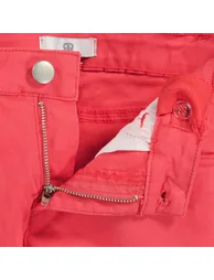 Slim Fit Cropped Trousers in Cotton - 8