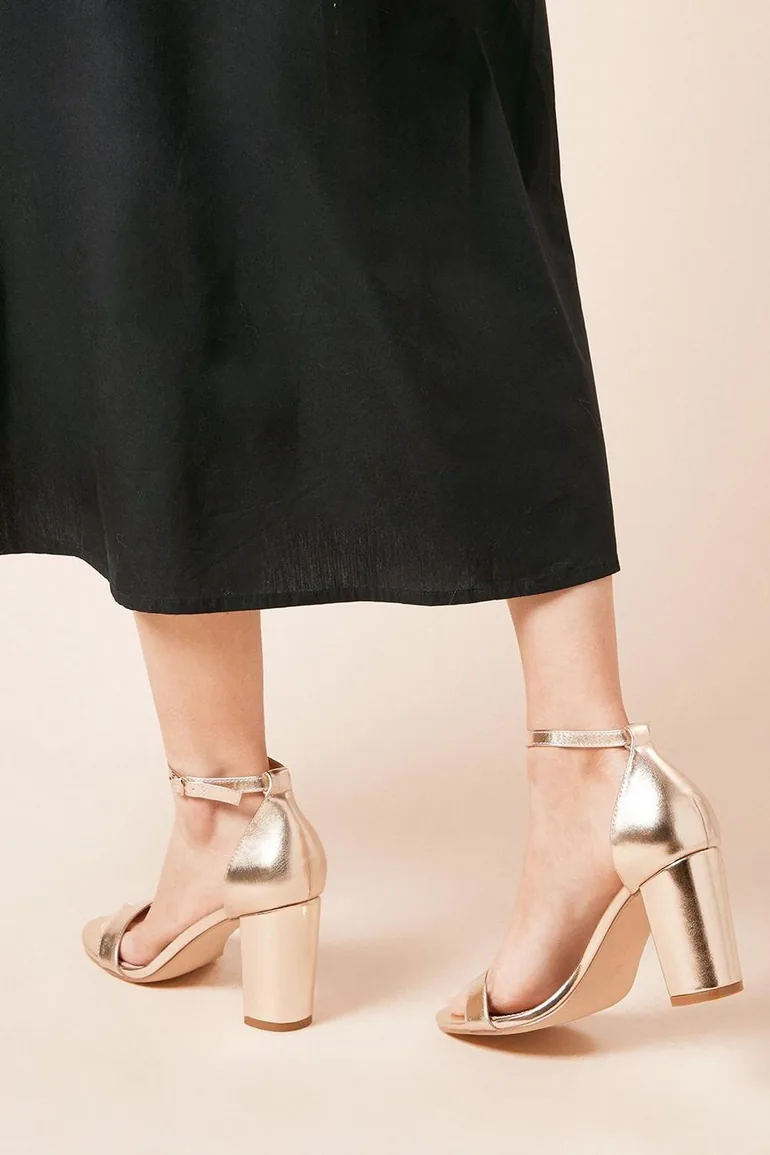 Spark High Block Heel Sandals - 1