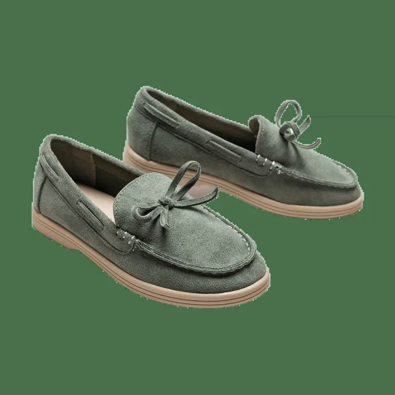 boys green dress shoes Mamelina Dark Green Slip On Boys Oxford 0176 – Laced Shoe Inc main image 0
