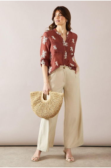 Embroidered Overhead Shirt