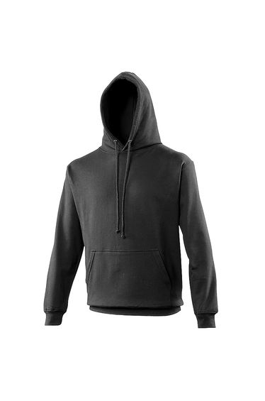 Awdis Unisex College Hooded Sweatshirt / Hoodie - Jet Black