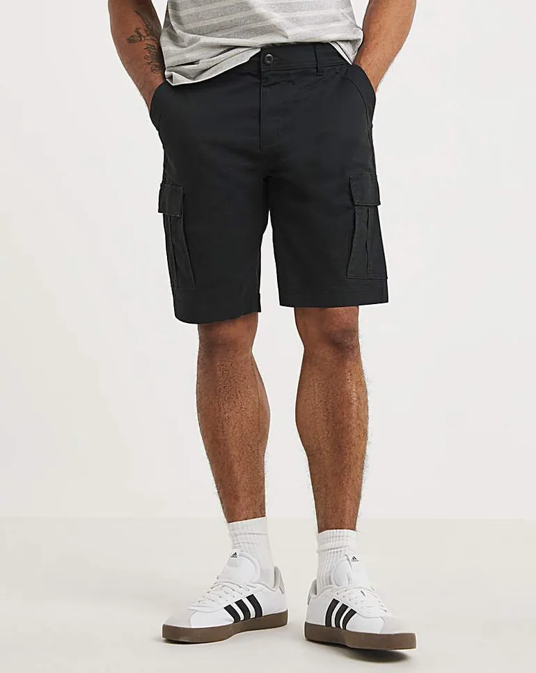 Cotton Stretch Cargo Short - 1