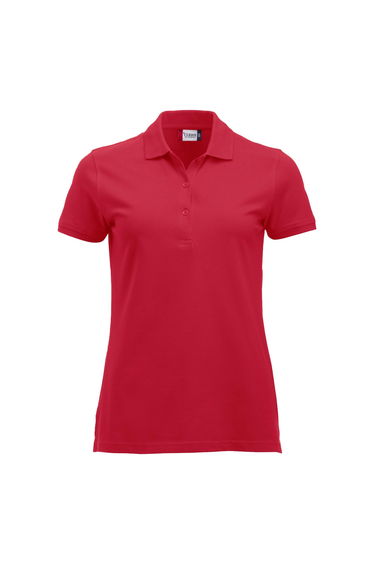 Clique Womens/Ladies Classic Marion Short-Sleeved Polo Shirt - Red