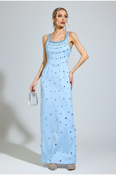 Coelho Blue Diamond Cocktail Dress