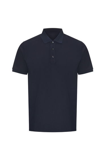 PRO RTX Mens Pro Moisture Wicking Polo Shirt - Navy