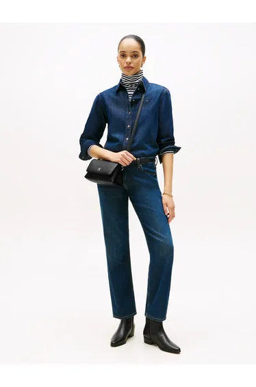 حقيبة كروس تومي هيلفيغر باللون الأسود