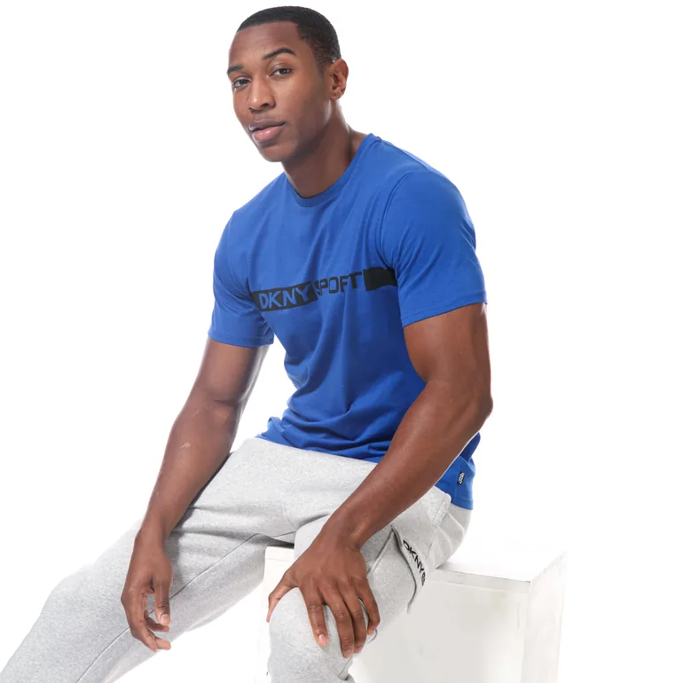 Men's DKNY Woodside T-Shirt in Blue - 3