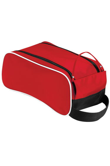 Quadra Teamwear Shoe Bag - 9 Litres - Classic Red/Black/White