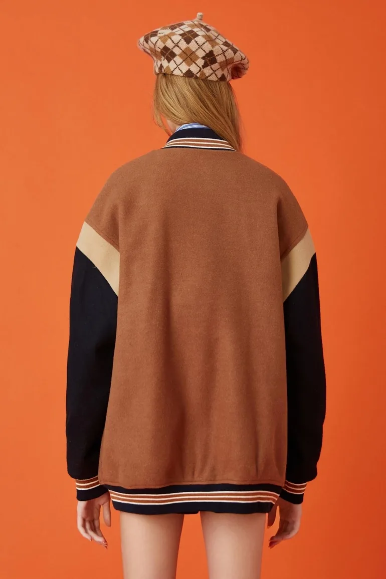 Women's Camel Hair Coat - 3