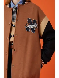 Women's Camel Hair Coat - 4