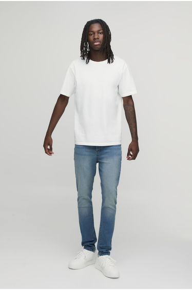 Basic Skinny Fit Jeans - antique blue