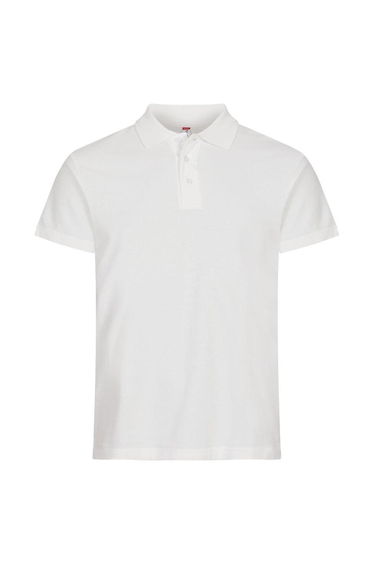 Clique Mens Basic Polo Shirt - Off White