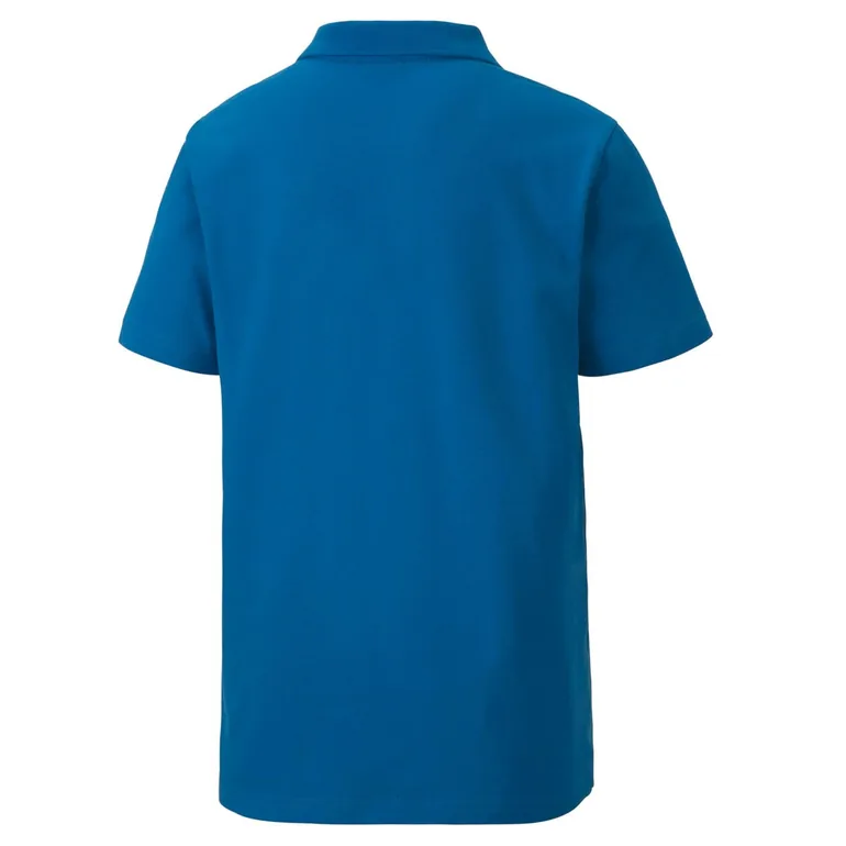 Boy's Puma Juniors TeamGOAL 23 Casuals Polo Shirt in Blue - 1