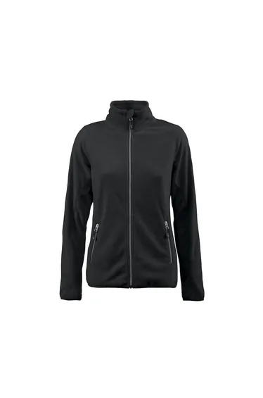 Printer RED Womens/Ladies Twohand Fleece Jacket - Black