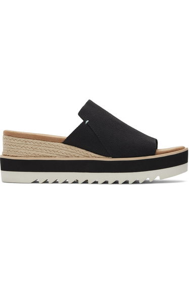 TOMS WOMENS TOMS SANDALS BLACK 11