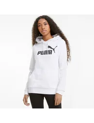 Cotton Mix Hoodie with Logo Print and Centre Pocket - 1