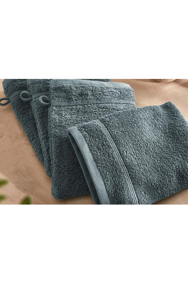 Set of 4 Zavara 100% Cotton Terry Supersoft Wash Mitts