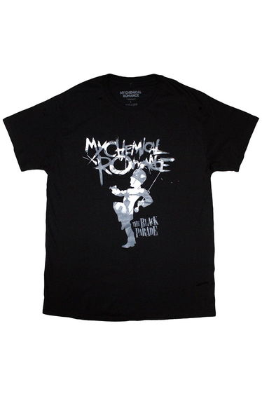 My Chemical Romance Clock Logo T-Shirt - Black