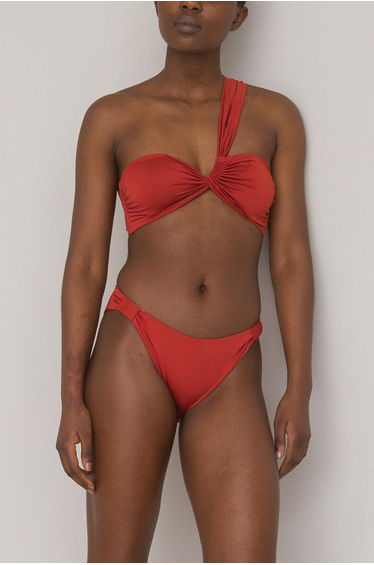 La Redoute Collections Red Bikini Bottom