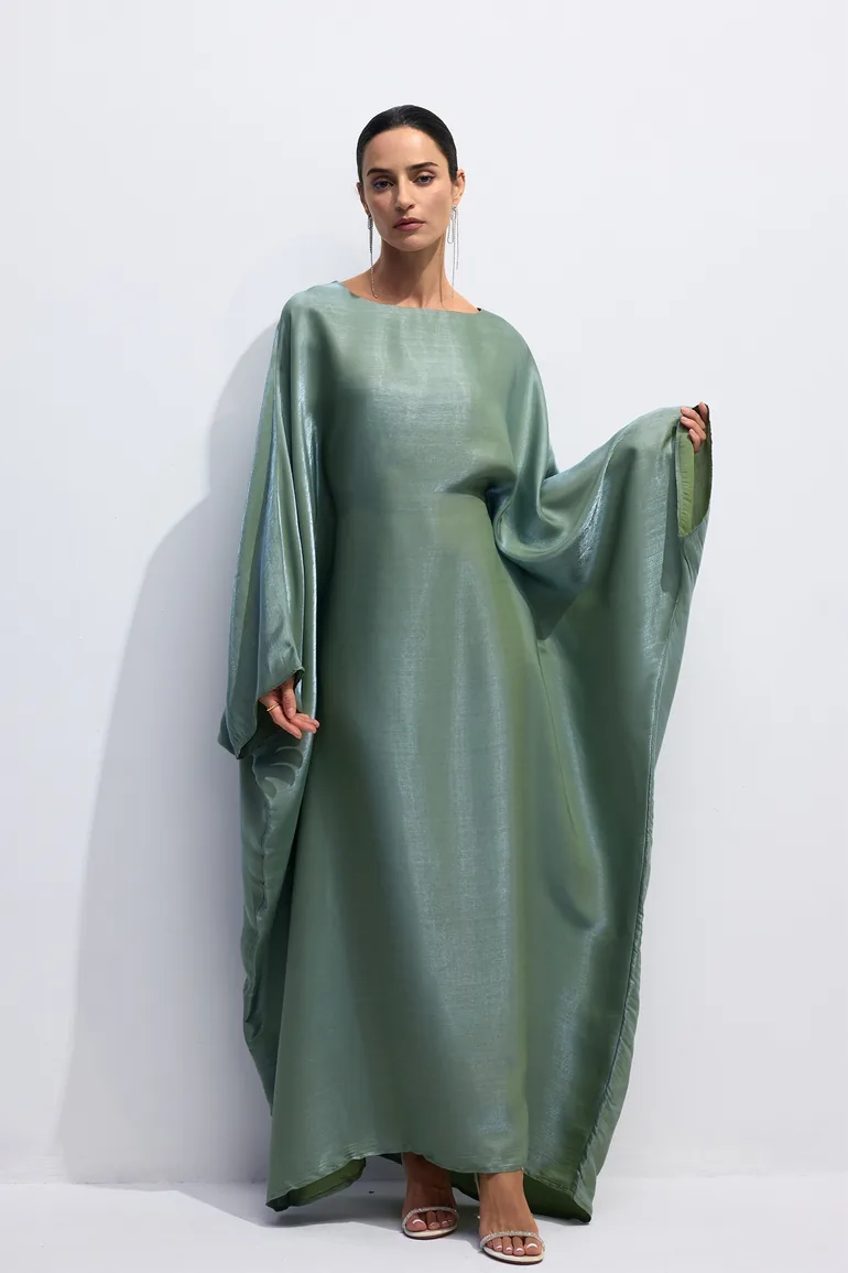 Madeline Batwing Sleeve Maxi Kaftan - 3