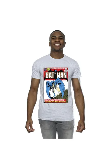 تيشيرت رجالي بطبعة دي سي كوميكس - رمادي