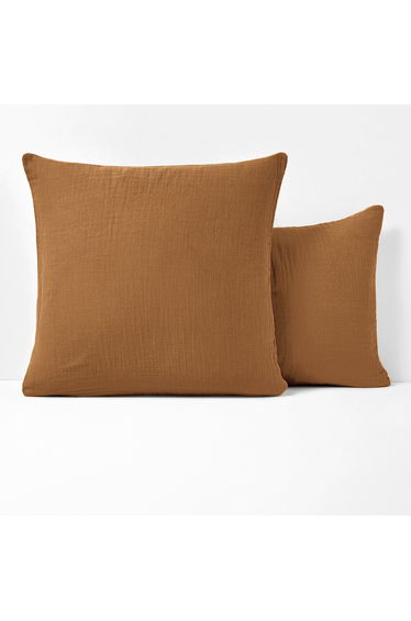 Kumla Plain 100% Cotton Muslin Pillowcase