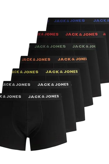 Pack of 7 Plain Hipsters in Cotton