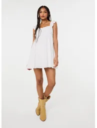 Babydoll Broderie Dress - 3