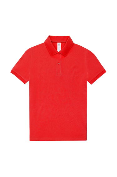 B&C Womens/Ladies My 210 Polo Shirt - Red