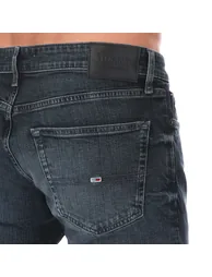 Men's Tommy Hilfiger Scanton Slim Fit Jeans in Black - 2