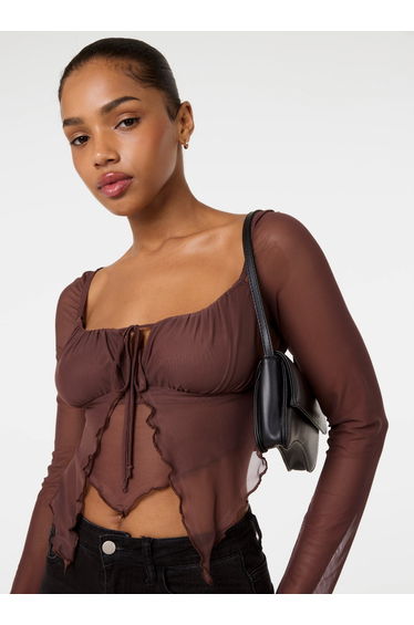 Long Sleeve Butterfly Top