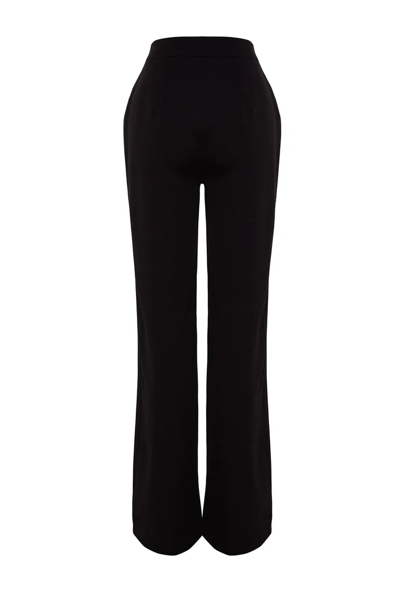 Pants - Black - Straight - 5