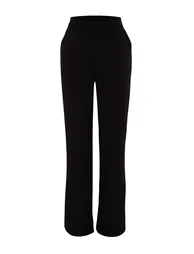 Pants - Black - Straight - 4