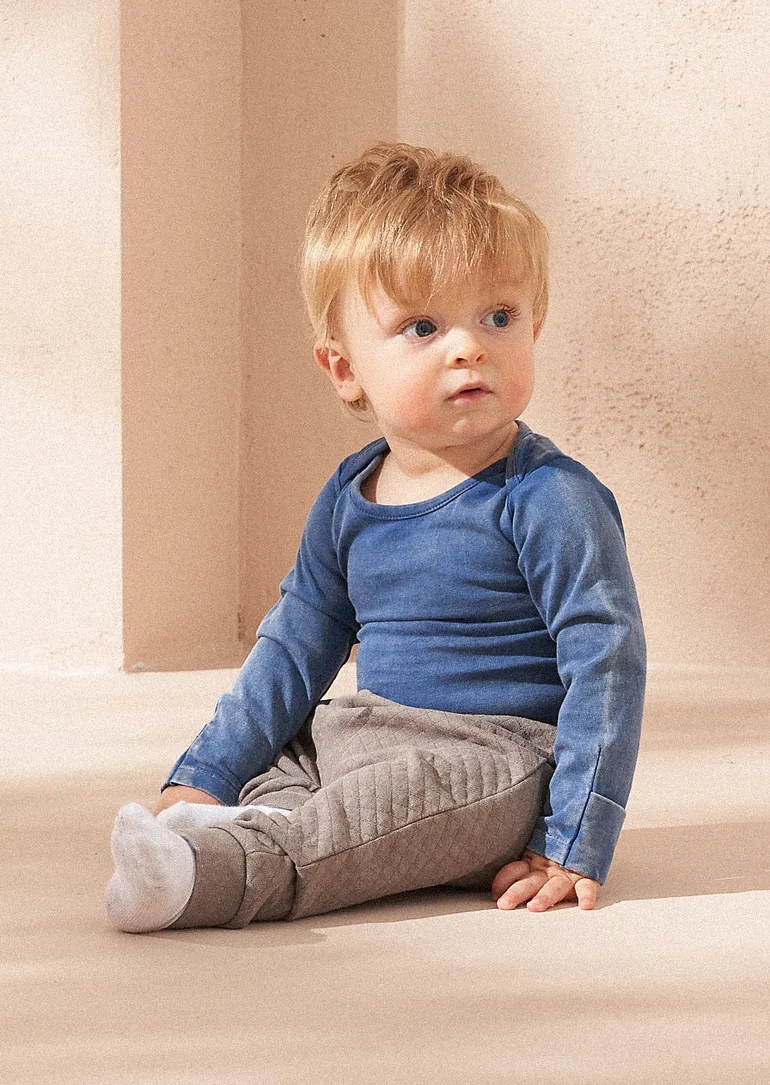 طقم بنطلون رياضي و بودي سوت - 2