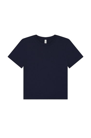 Bella + Canvas Womens/Ladies Heavy Duty Boxy T-Shirt - Navy