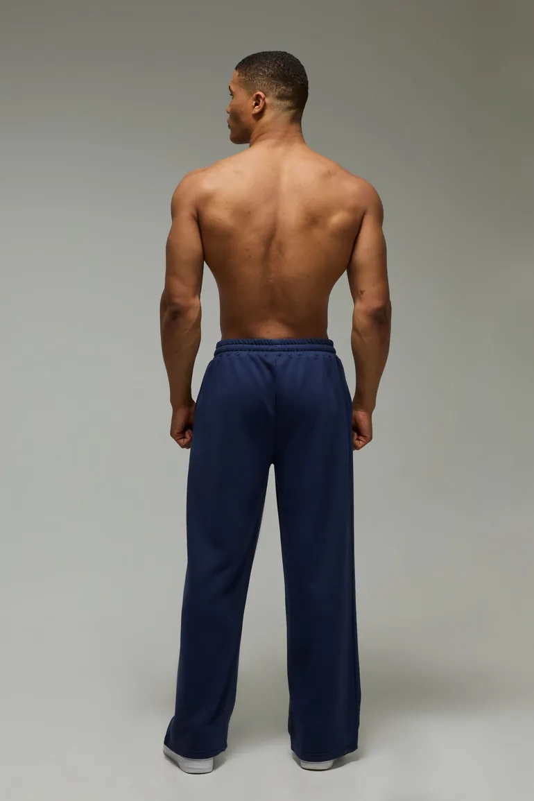 Training Dept Wide Leg Loopback Jogger - navy - 1