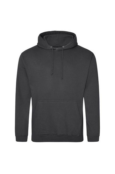 Awdis Unisex College Hooded Sweatshirt / Hoodie - Shark Grey