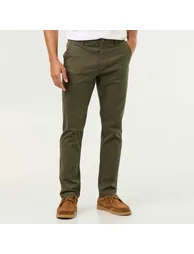 Slim-fit chinos GREEN - 2
