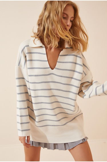 Sweater - Gray - Oversize