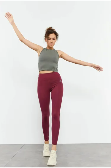 TOMMY High-Waist Cotton Elastane Leggings