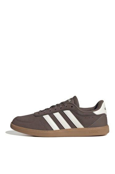 Adidas Womens/Ladies Sleek Suede Trainers - Brown/White/Gum