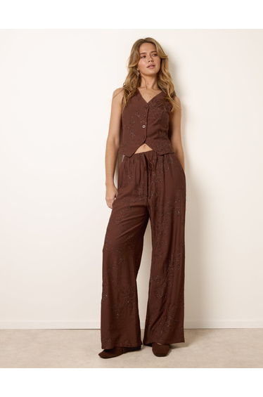 Embroidered Pattern Co-Ord Set