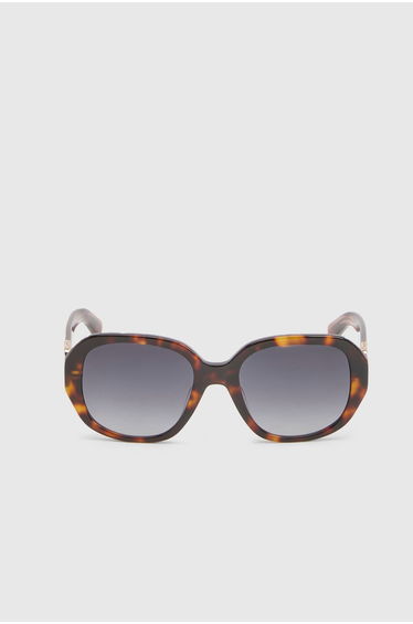 Rounded Buckle Detail Sunglasses